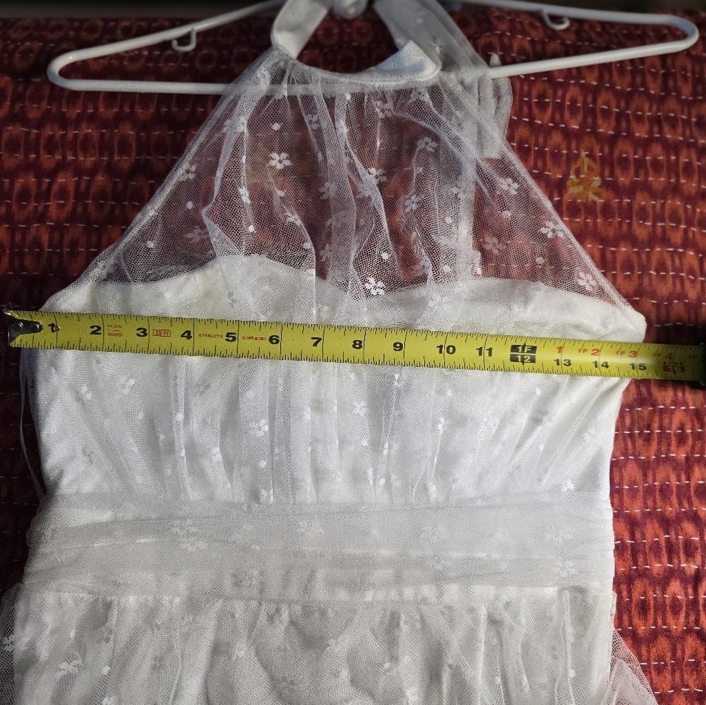 Lulu's Elegant White Backless Dress - Picture 5 of 6